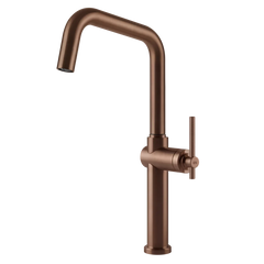 Gessi Habito kitchen faucet with swivelling spout 60650