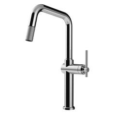 Gessi Habito rubinetto cucina con canna girevole e doccetta estraibile 60652
