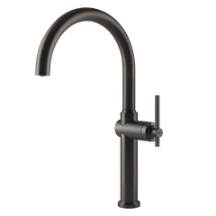 Gessi Habito kitchen faucet with swivelling spout 60670