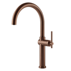 Gessi Habito kitchen faucet with swivelling spout 60670