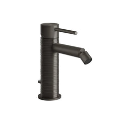 Gessi 316 Trame rubinetto bidet con scarico 54307 - 707 Black Metal Br. PVD
