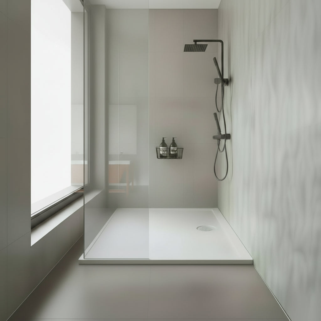 Glass Air piatto doccia in mineralite