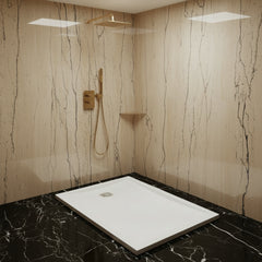 Glass Kilim piatto doccia in mineralite