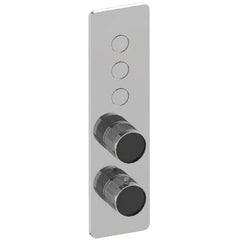Graff Riva Contemporary miscelatore doccia termostatico a 3 pulsanti E-18023VBD-SN-T - Nickel Satinato