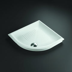 Hatria Drop piatto doccia angolare 90x90cm - Bianco