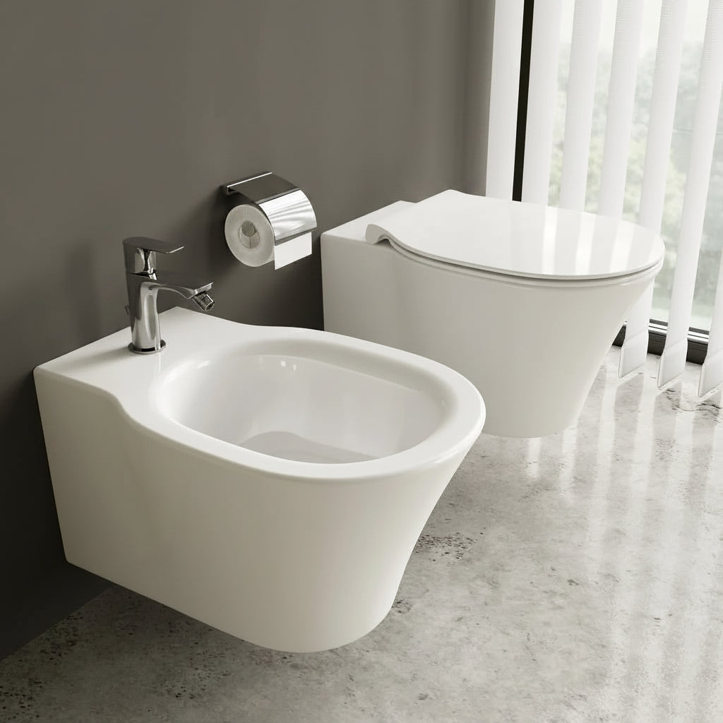Ideal Standard Connect Air bidet sospeso E026601 - bianco lucido