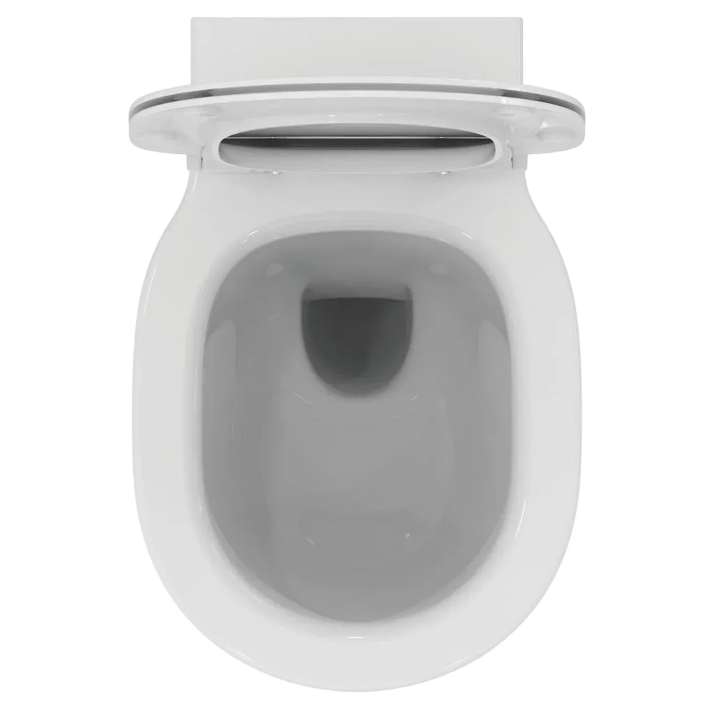 Ideal Standard Connect Air wc sospeso senza brida con copriwater soft-close E008701 - bianco