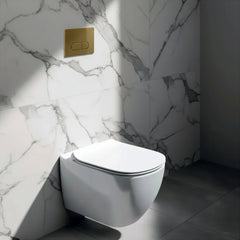 Ideal Standard Tesi wc sospeso senza brida  con copriwater soft-close T3546V1 - bianco seta