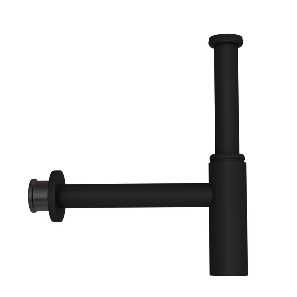 Jaquar Allied sifone per lavabo ALD-BLM-769L300X190 - nero opaco