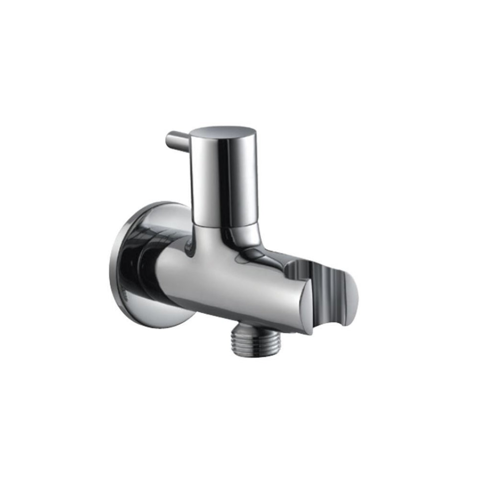 Jaquar Allied presa acqua con chiave di arresto e supporto doccetta ALD-CHR-591R - cromo