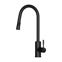 Jaquar Flo 2 rubinetto cucina con doccetta estraibile AKF-BLM-77155B10 - nero opaco