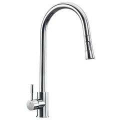 Jaquar Flo 2 rubinetto cucina con doccetta estraibile AKF-CHR-77155B10 - Cromo