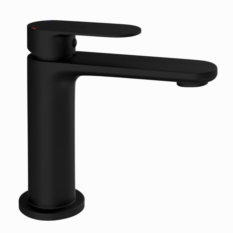 Jaquar Opal Prime rubinetto lavabo senza scarico OPP-BLM-15011B10PM nero opaco