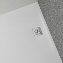 Laufen Pro piatto doccia in marmoresina 120x80cm - Bianco