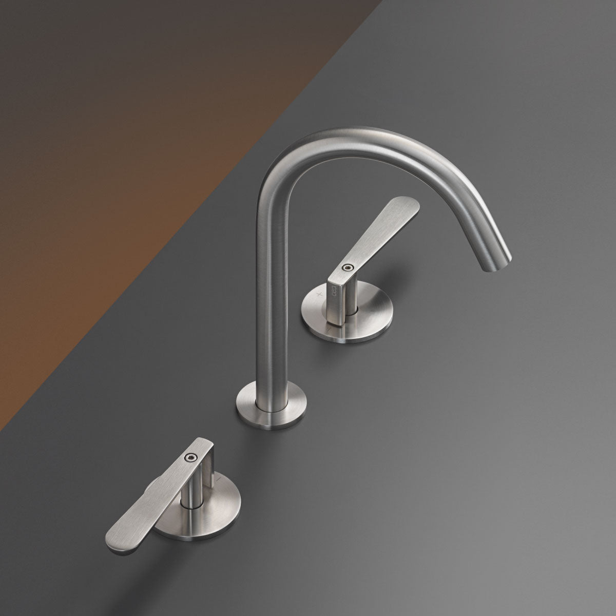 Ceadesign LUTEZIA - 3-hole tap with swivel spout H. 190 mm - LTZ10