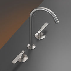 Ceadesign LUTEZIA - 3-hole tap with swivel spout H. 235 mm - LTZ11