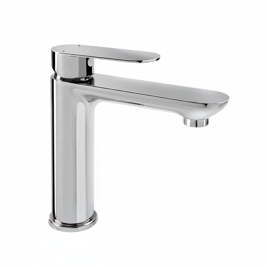 Mammoliti Cletia rubinetto lavabo con scarico F26200101 - cromo