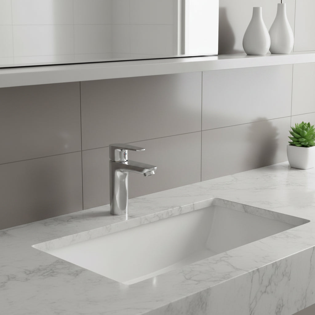 Mammoliti Naita rubinetto lavabo con scarico F19800101 - cromo