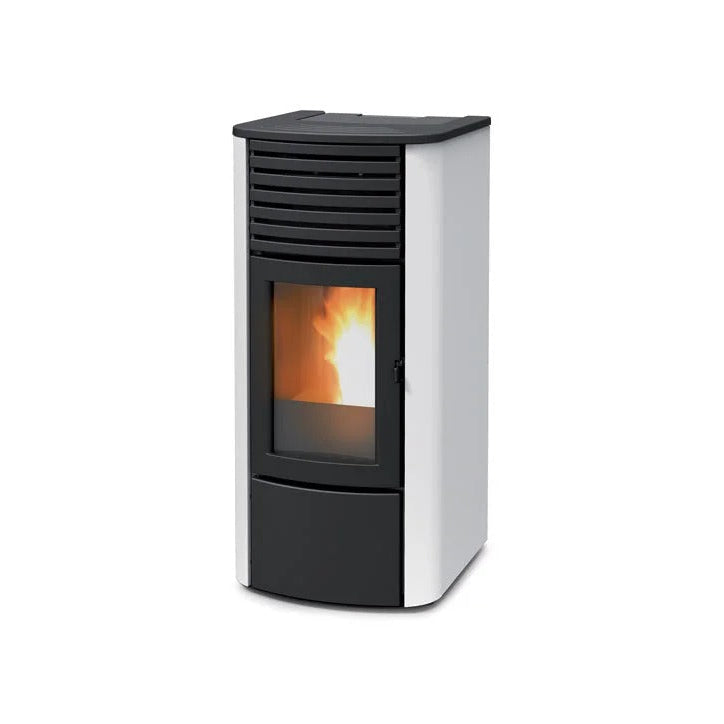 MCZ Clio Hydro termostufa a pellet WHITE