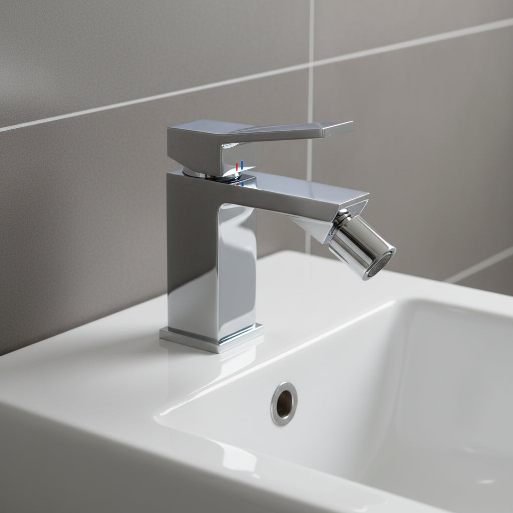 Mammoliti Biblos rubinetto bidet con scarico F28700701 - cromo