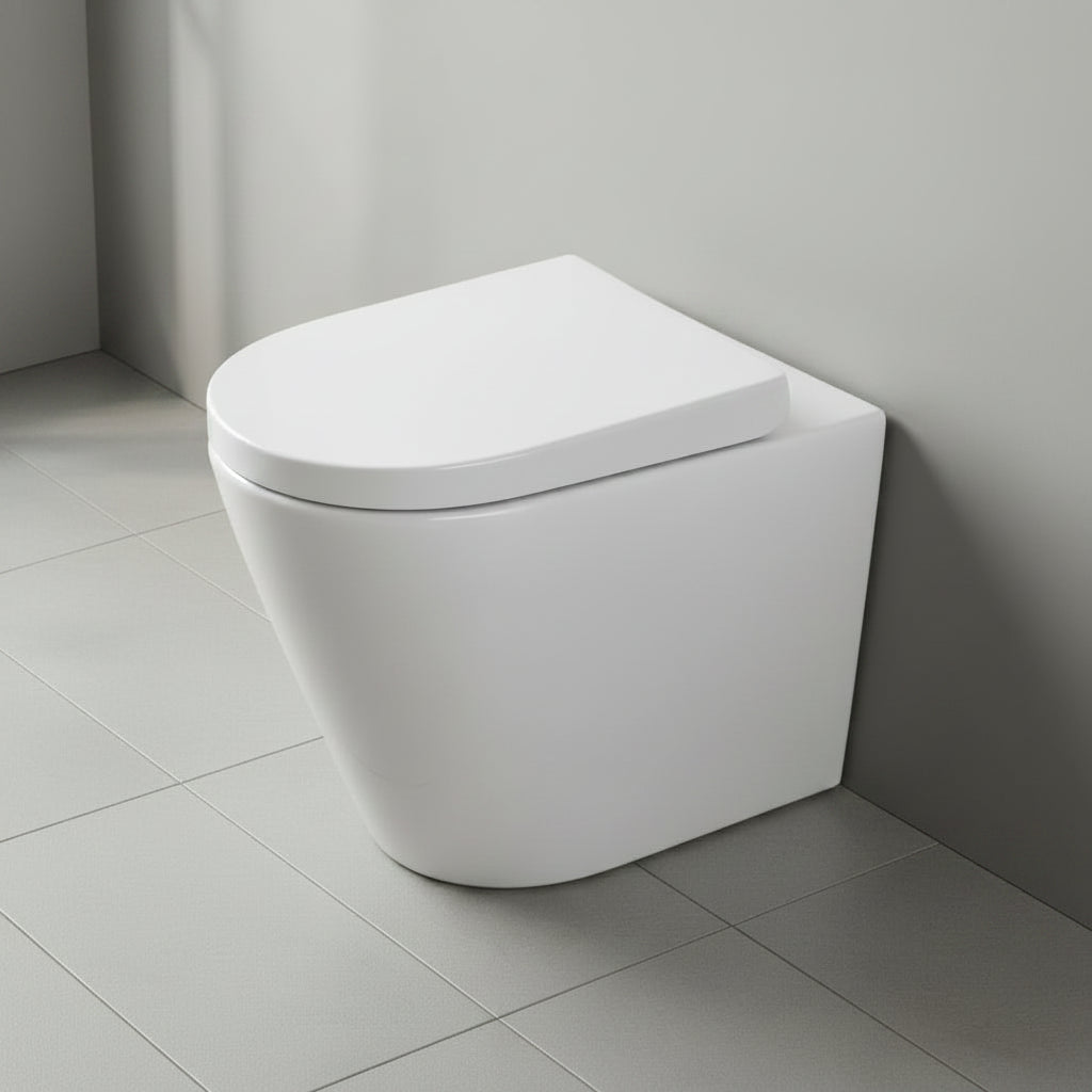 Mammoliti Lara wc a terra F988004000534 - bianco lucido