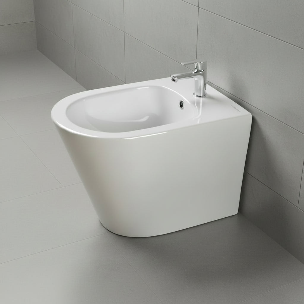 Mammoliti Lara bidet a terra F989004000534 - bianco lucido