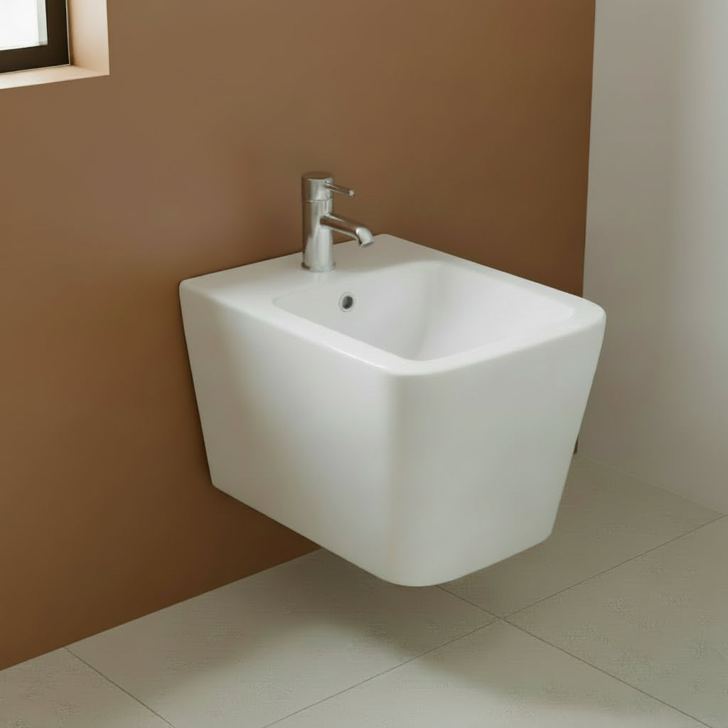 Mammoliti Madula bidet sospeso F989002 - bianco lucido