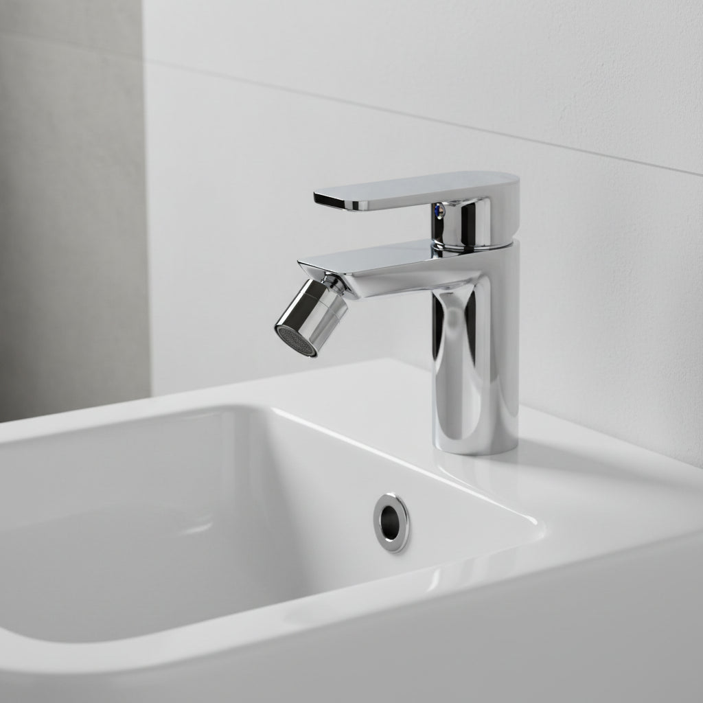 Mammoliti Maibel rubinetto bidet con scarico F28600701 - cromo