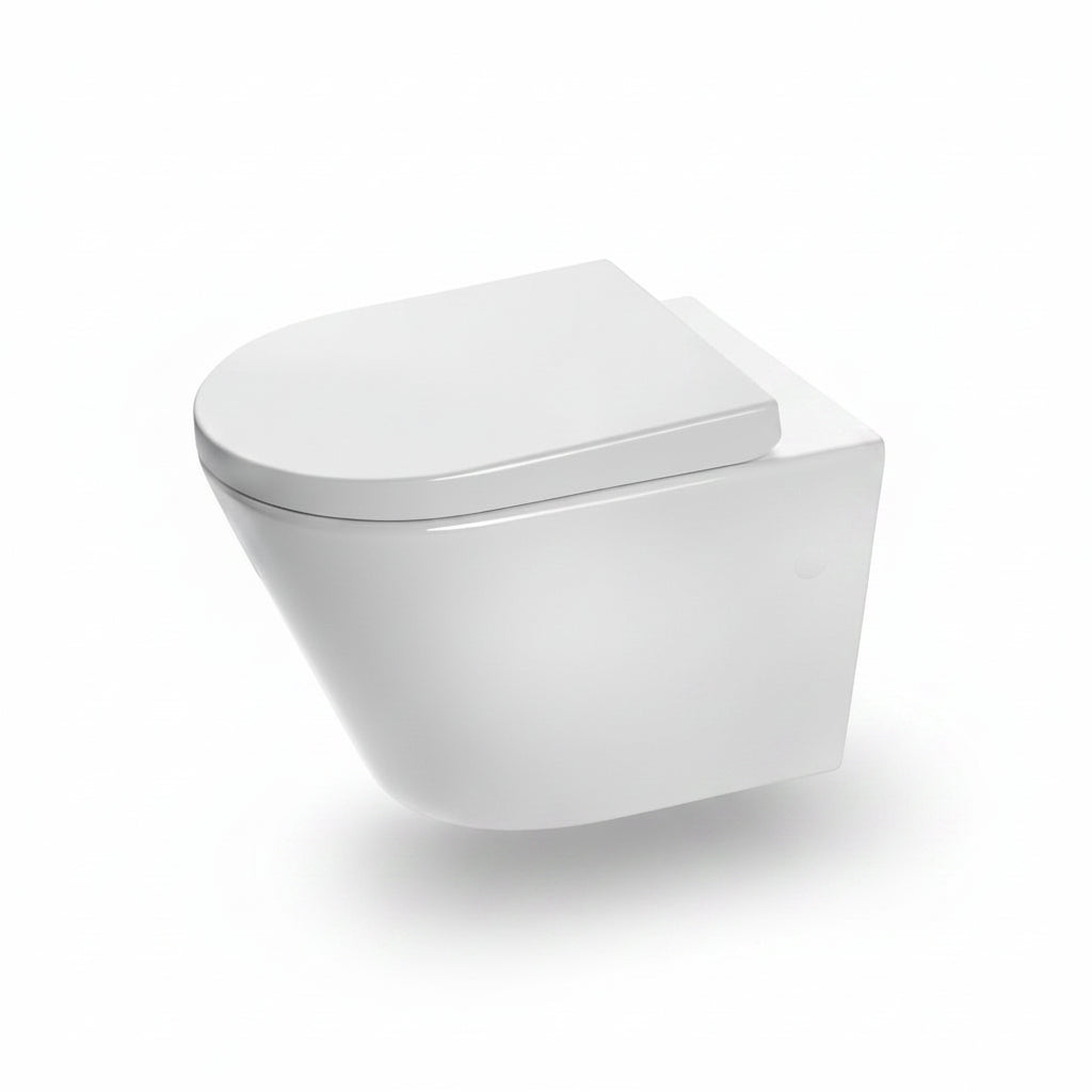 Mammoliti Zada wc sospeso senza brida F988006 - Bianco lucido