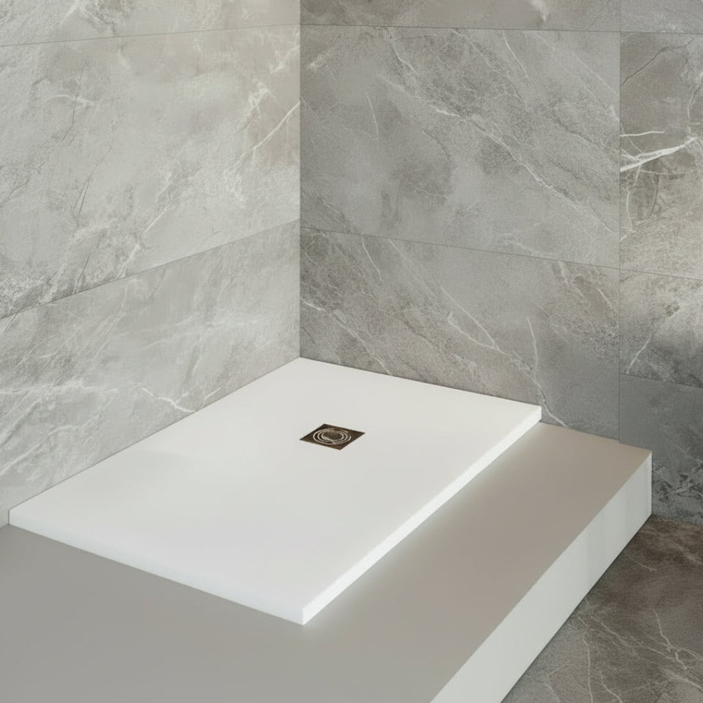 Mundilite Newest piatto doccia 120x80cm -PIZARRA BIANCO