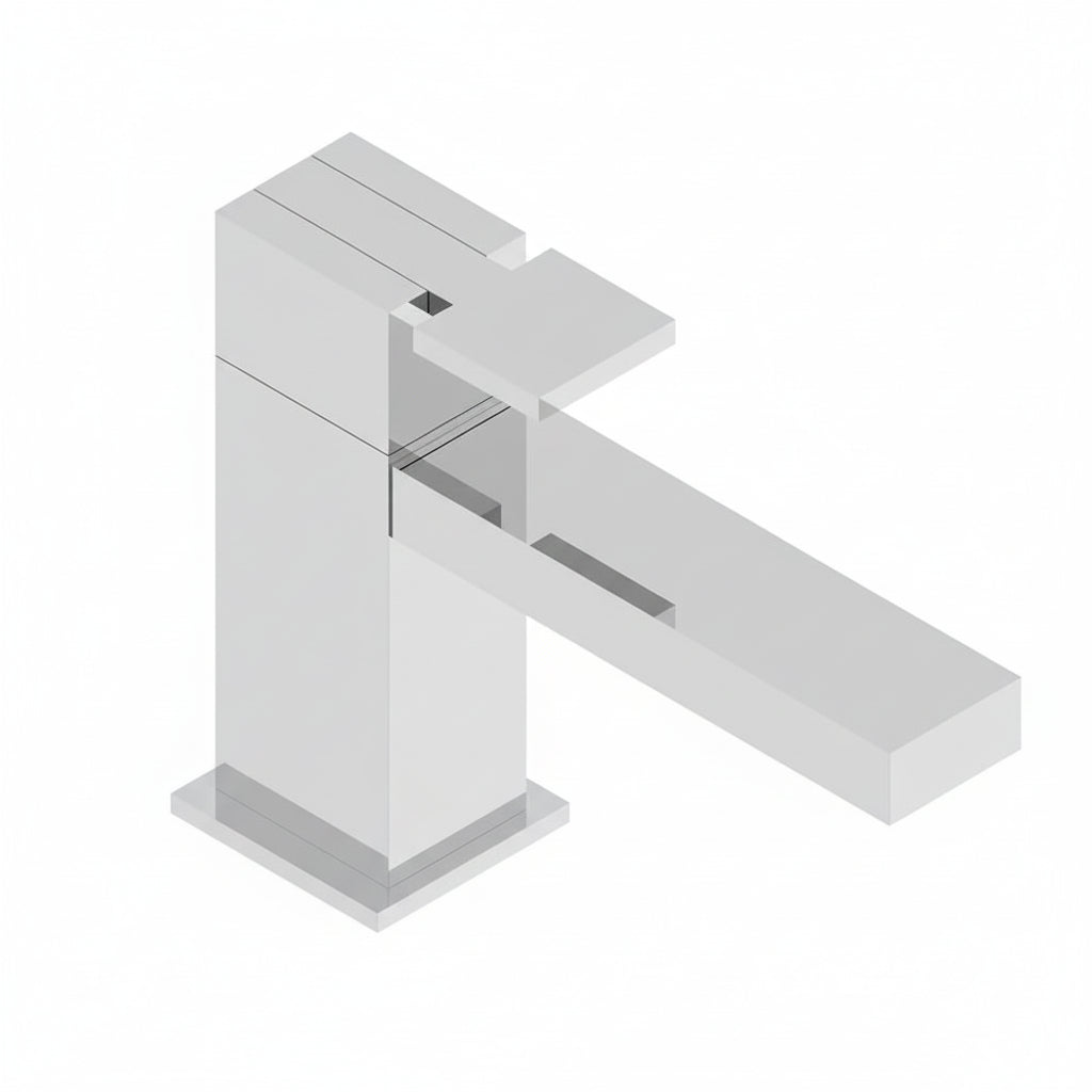 Neve Boxer rubinetto lavabo senza scarico BOX538SS04 - cromo