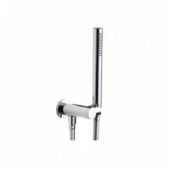 Nuova Osmo doccetta tonda con supporto, presa acqua e flessibile KSPAT007CR - cromo