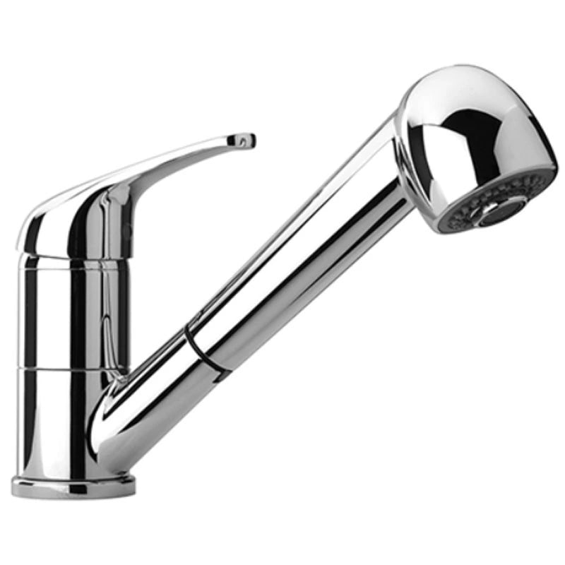 Paini Copper rubinetto cucina con doccetta estraibile 80CR568 -Cromo