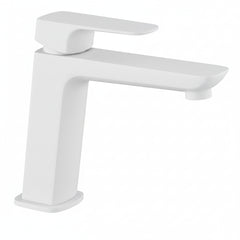 Paini Nove rubinetto lavabo con piletta click clack bianco matt 09BY211TCMESR