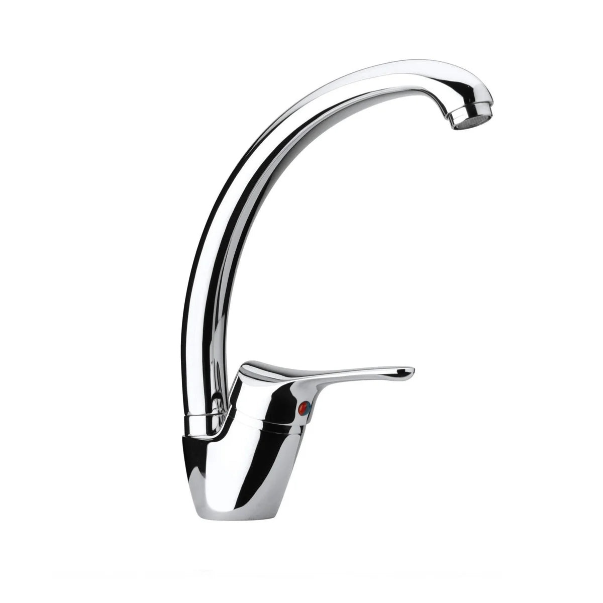 Paini Pilot rubinetto lavello cucina  a canna alta orientabile 04CR570P1 -cromo