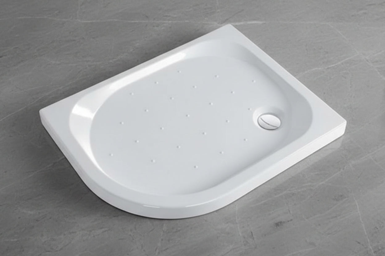 Geberit Seventy piatto doccia asimmetrico sx 100x80cm 60196