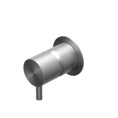 Ritmonio Diametro35 rubinetto doccia E0BA0144S/P INO0X + E0BA0143 - acciaio spazzolato