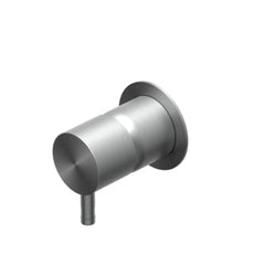 Ritmonio Diametro35 rubinetto doccia E0BA0144S/P INO0X + E0BA0143 - acciaio spazzolato