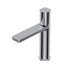 Ritmonio Haptic rubinetto lavabo con maniglia a scelta PR43AU101IX + PR43MA001 