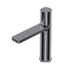 Ritmonio Haptic rubinetto lavabo con maniglia a scelta PR43AU201F31 + PR43MA001F31 -Frosted Black Chrome