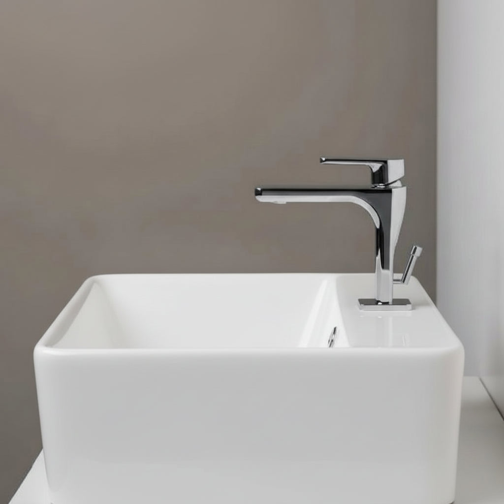 Ritmonio Mistery rubinetto lavabo con scarico X0BAB010CRL - Cromo