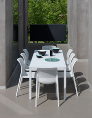 Nardi Table Rio 140 Extensible en différentes couleurs Made in Italy