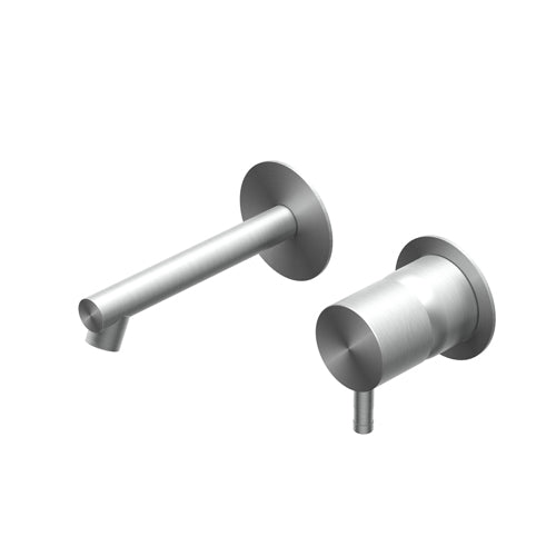 Ritmonio Diametro35 Inox rubinetto per lavabo E0BA0116SPD + E0BA115SX