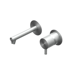 Ritmonio Diametro35 Inox rubinetto per lavabo E0BA0116SPD + E0BA115SX