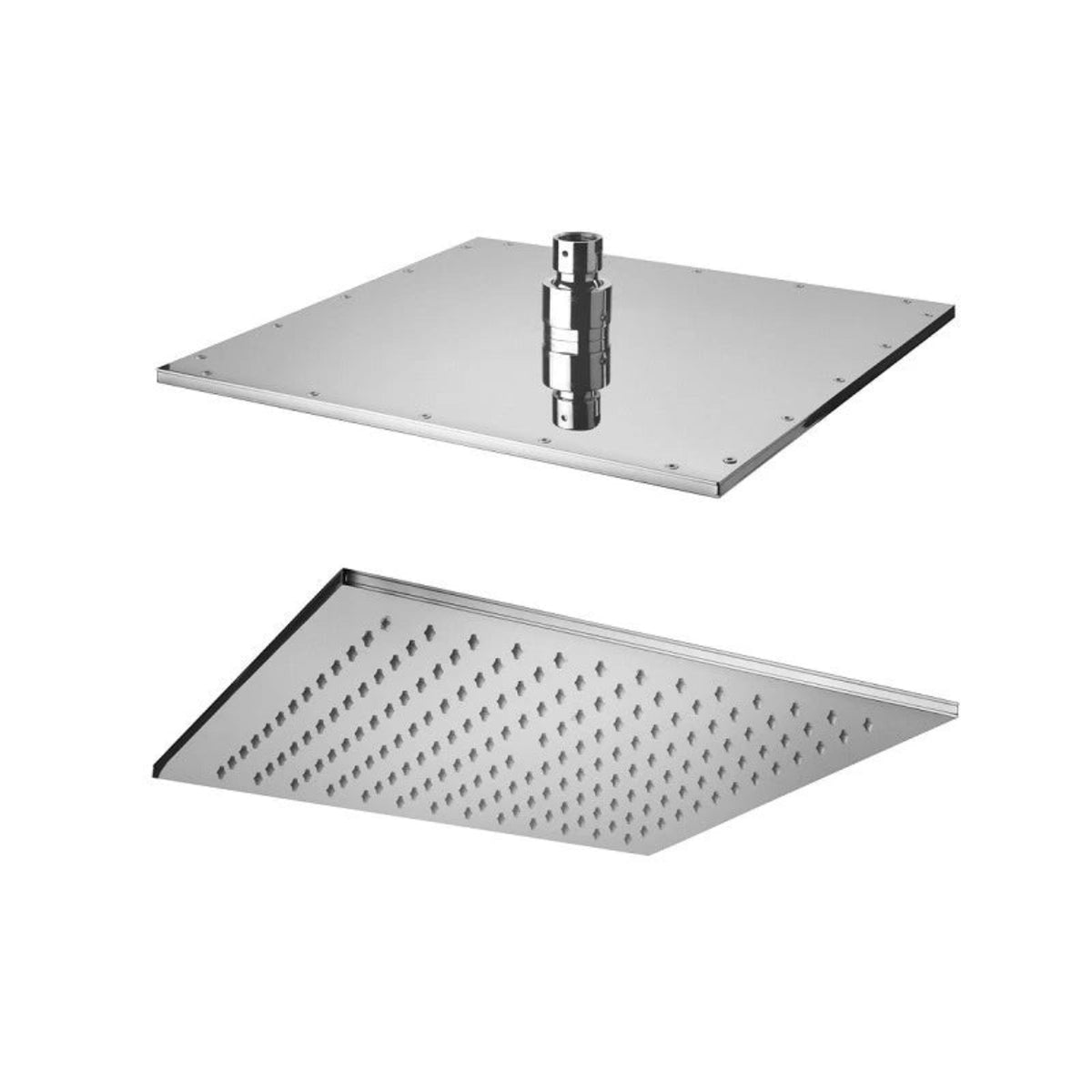 Signorini Shower soffione doccia quadrato 92101203S - Inox satinato