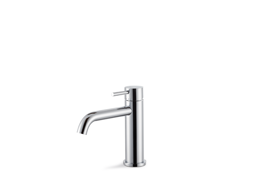 VEMA 27011- Miscelatore monocomando per lavabo senza scarico. Flessibili di alimentazione F 3/8-”.