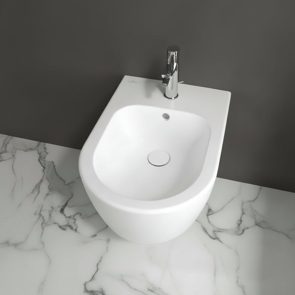 Villeroy Avento bidet sospeso 540500RW - white stone