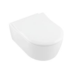 Villeroy Avento wc sospeso senza brida con copriwater soft-close 5656RS01 - bianco alpin
