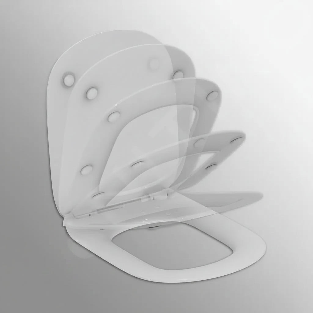 Villeroy Avento copriwater soft-close a sgancio rapido 9M77C101 - white alpin
