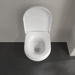 Villeroy Subway 2.0 wc sospeso senza brida con copriwater soft-close 5614HRR1 - white alpin